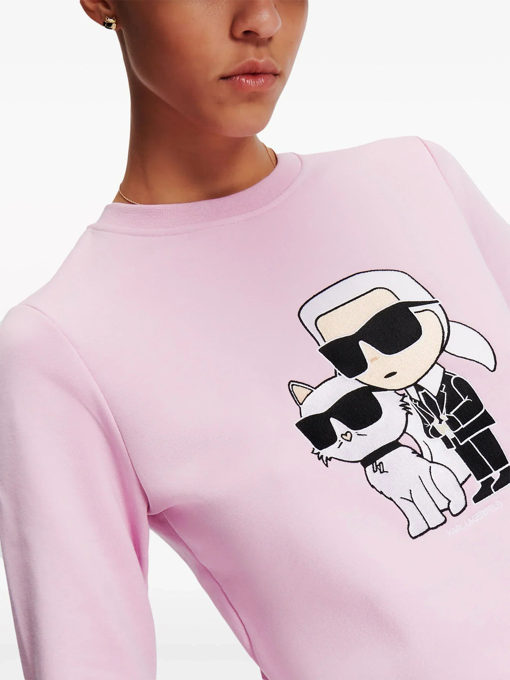 Karl Lagerfeld Ikonik Karl & Choupette sweatshirt