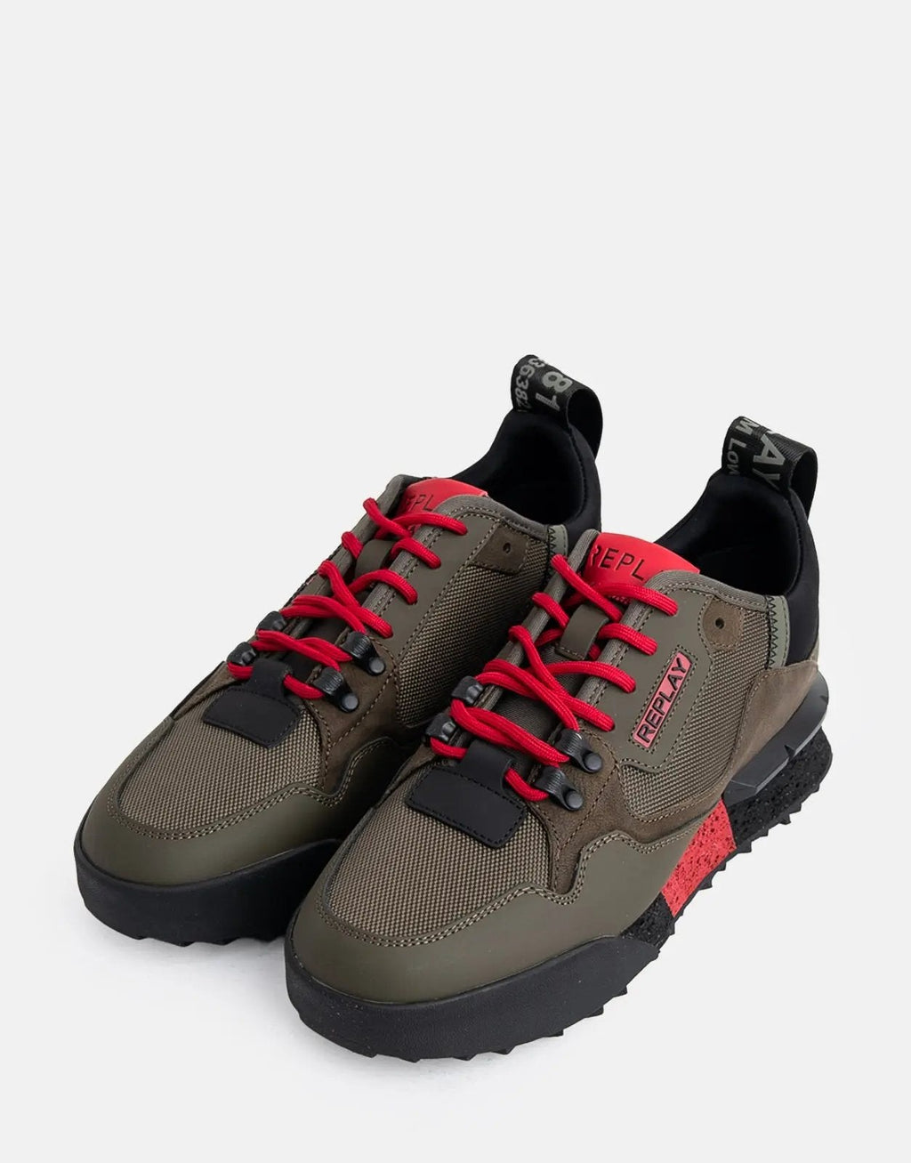 Replay Field Speed H SA Mil Green Sneakers