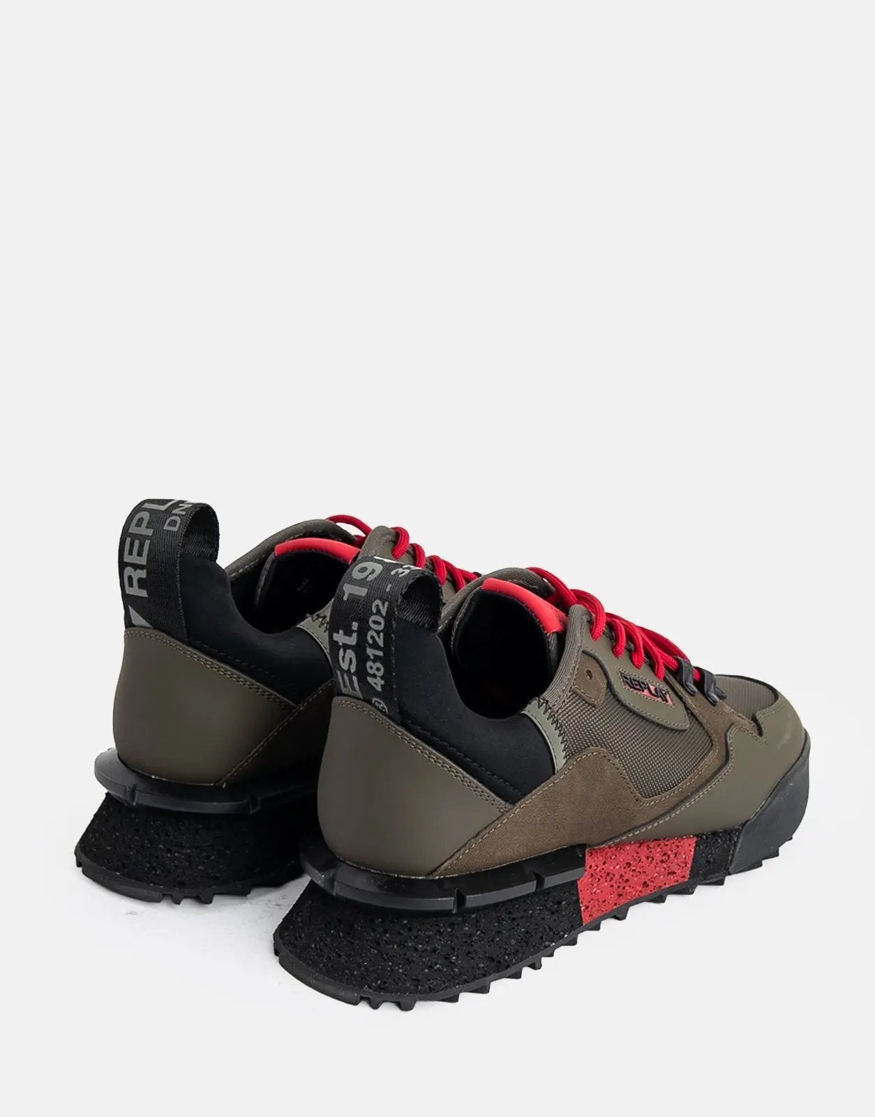 Replay Field Speed H SA Mil Green Sneakers