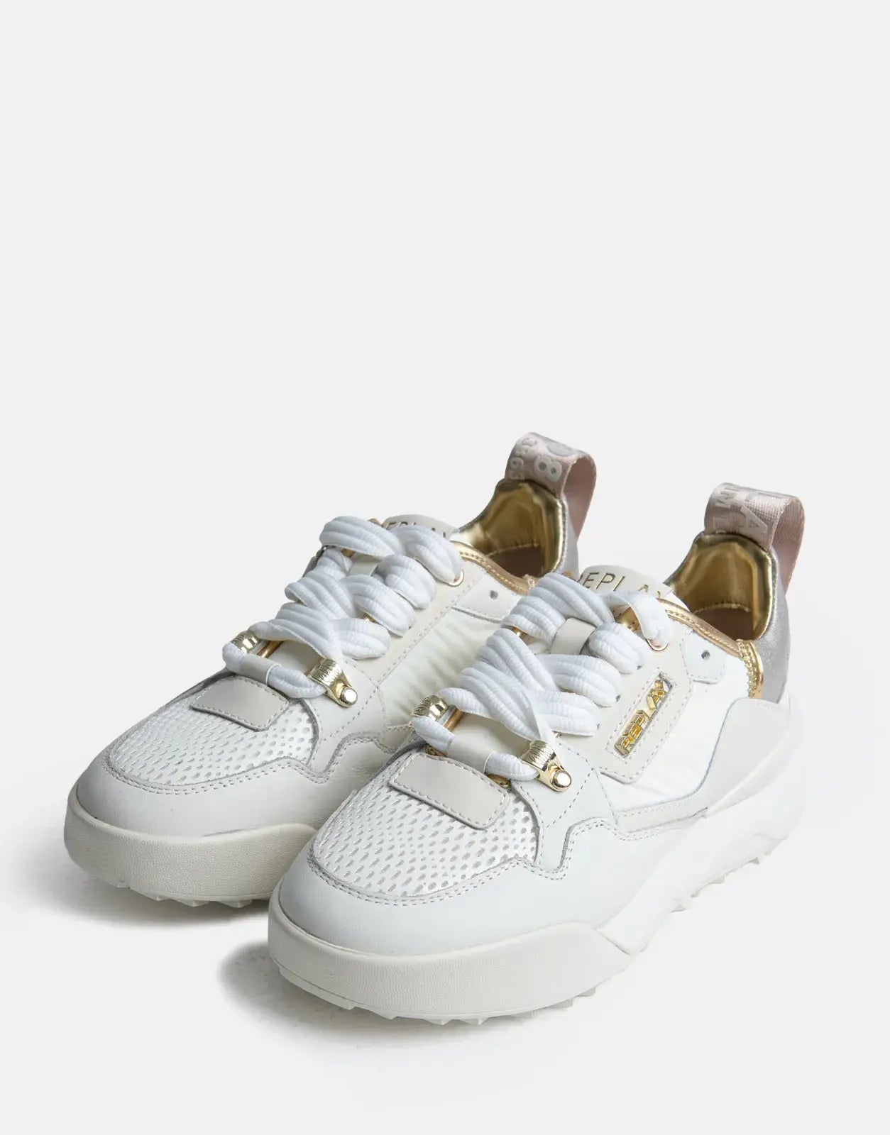 Replay Field W Speed 2 White Sneakers