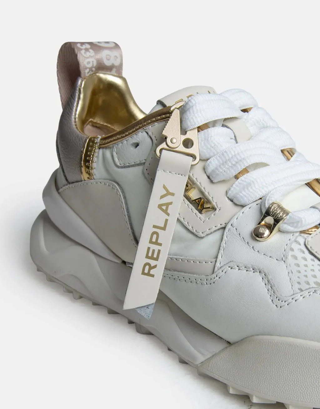 Replay Field W Speed 2 White Sneakers