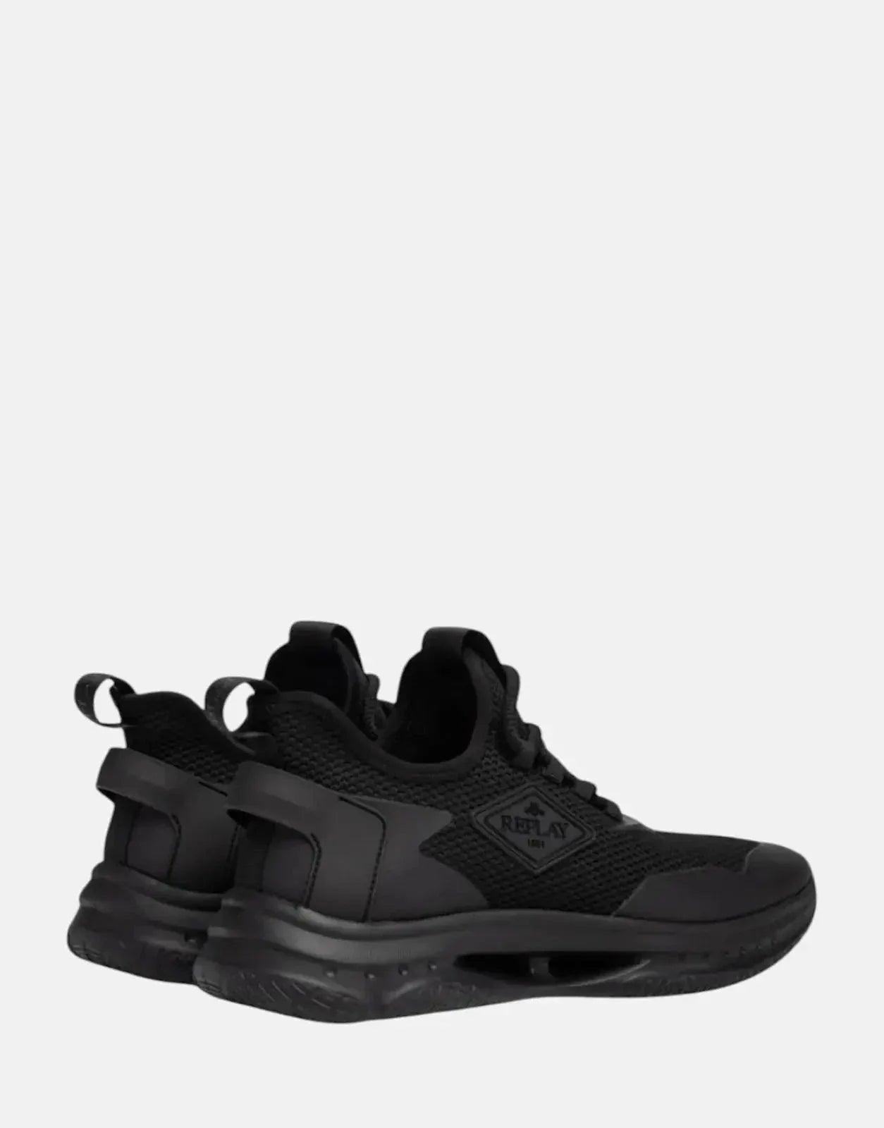 Replay Milefor Base Black Sneakers