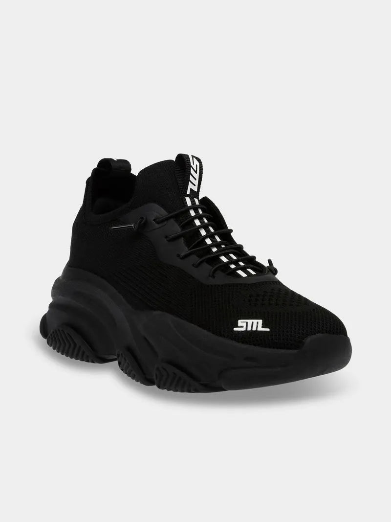 Steve Madden Black Vault 1 Sneakers