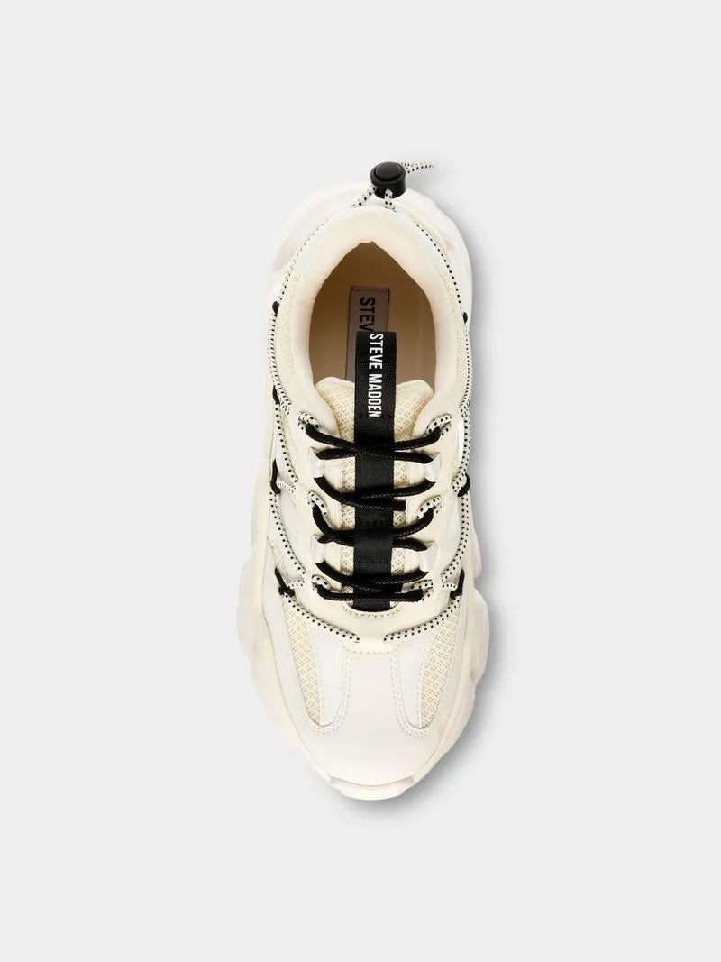 Steve Madden Cream Spectator Sneakers Steve Madden