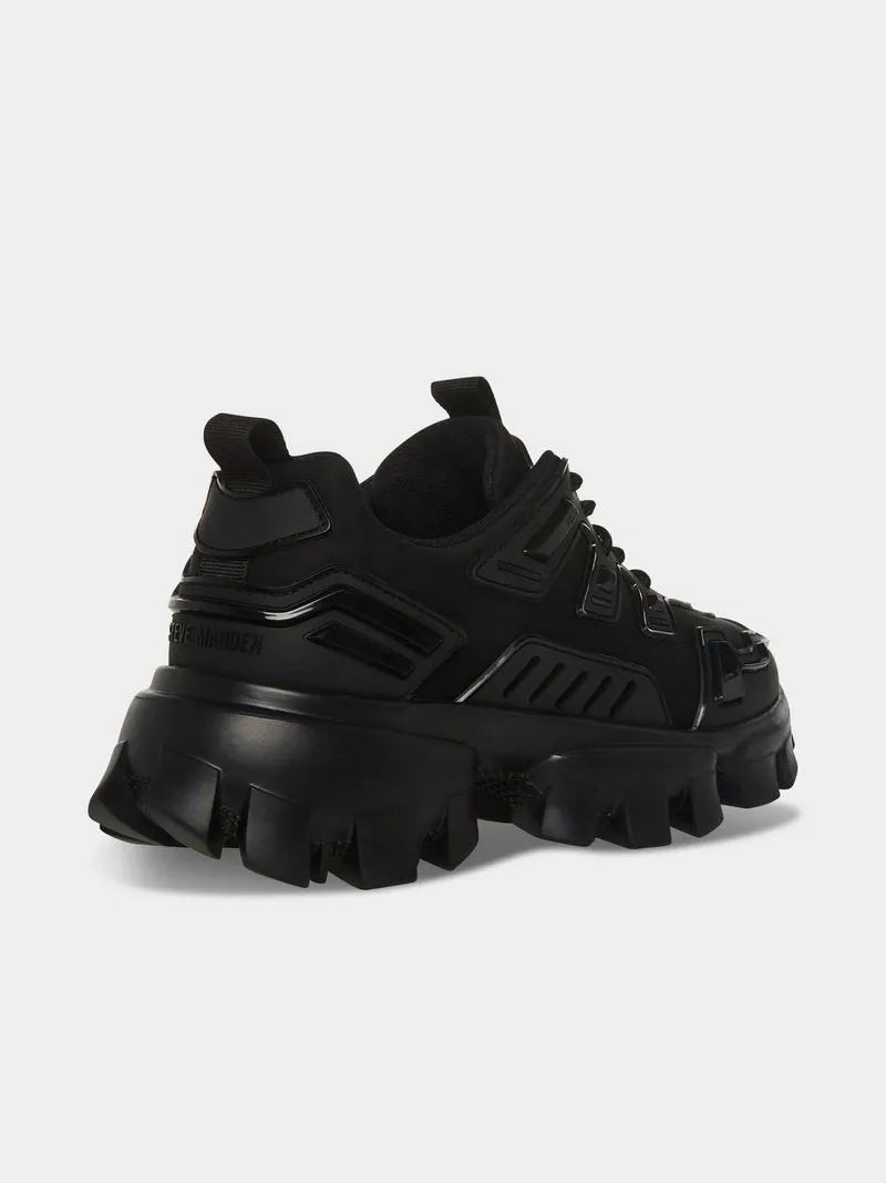 Steve Madden Black Prize Athletic Sneakers