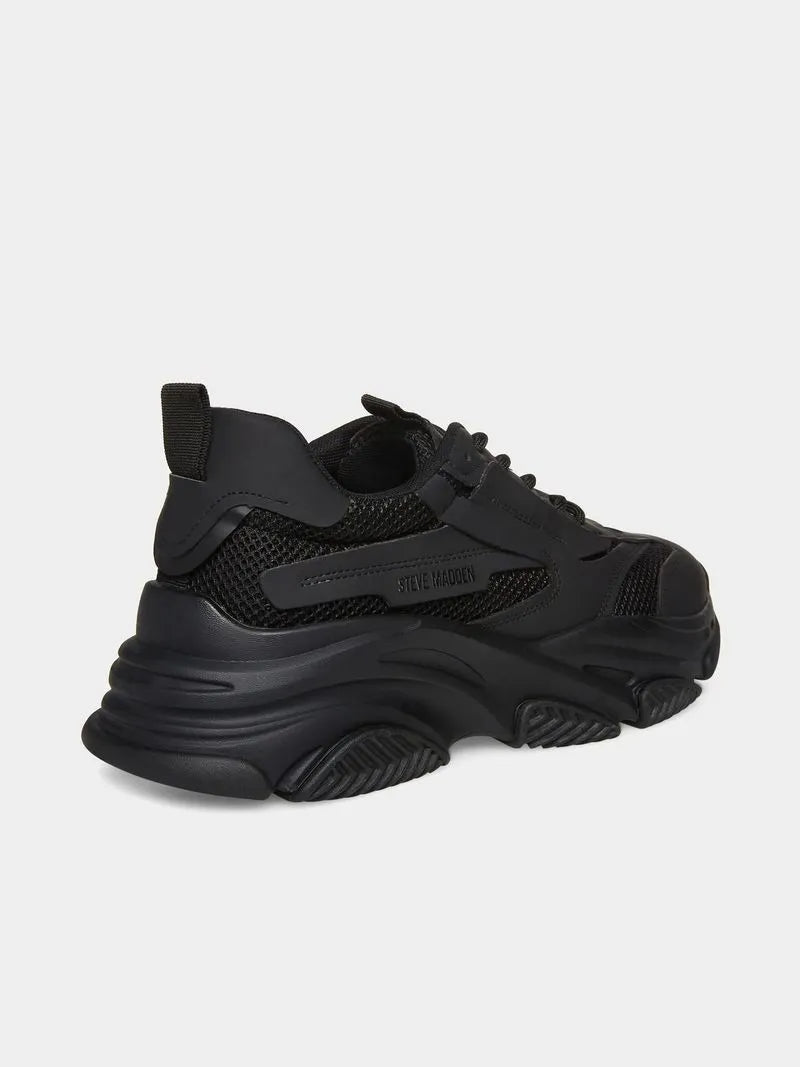 Steve Madden Black POSSESS Sneakers
