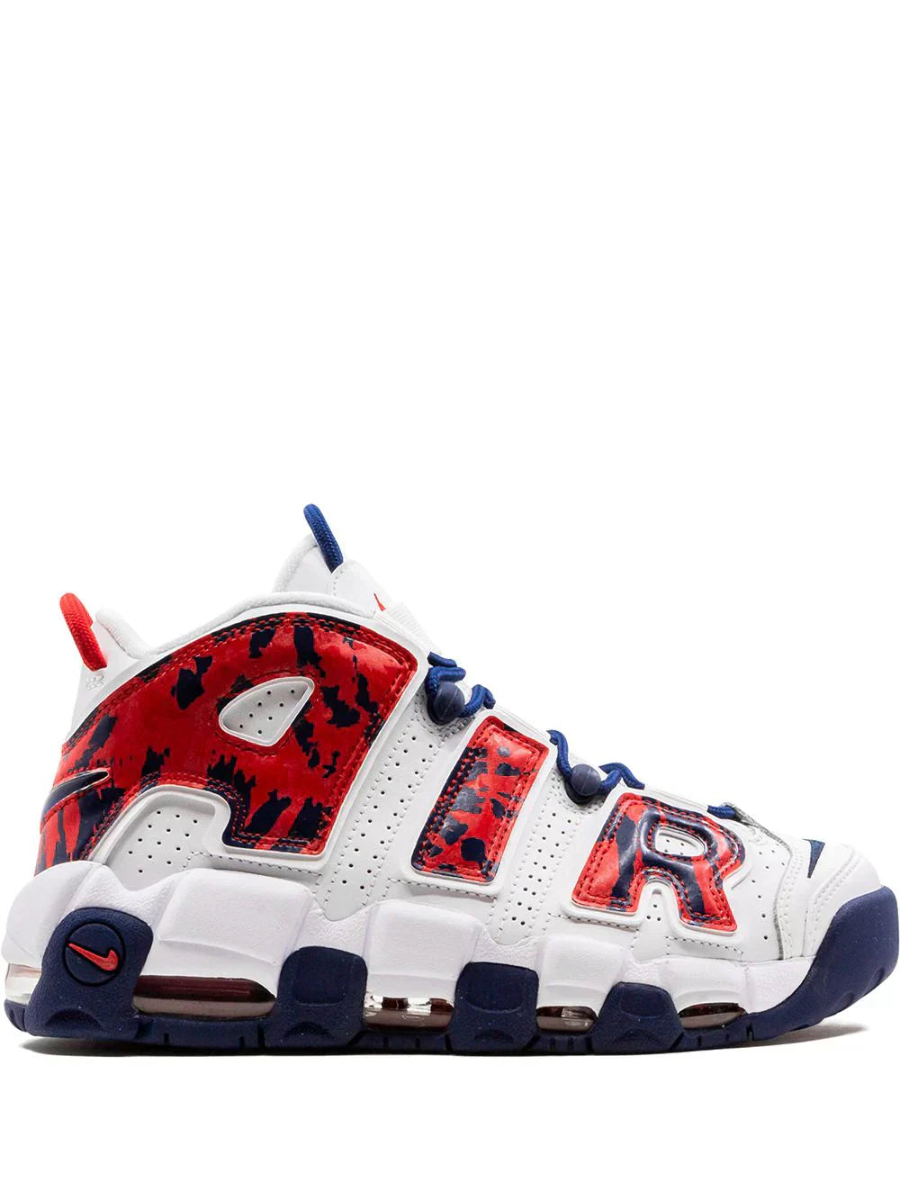 Nike Air More Uptempo "Bulls" slides
