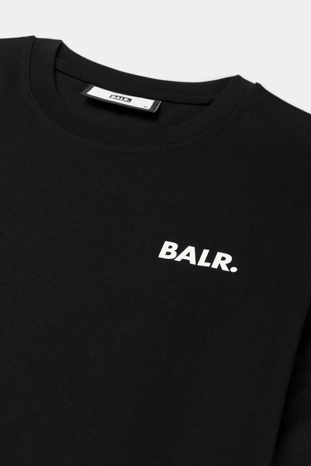 BALR. Olaf Straight Small Logo Longsleeve Jet Black