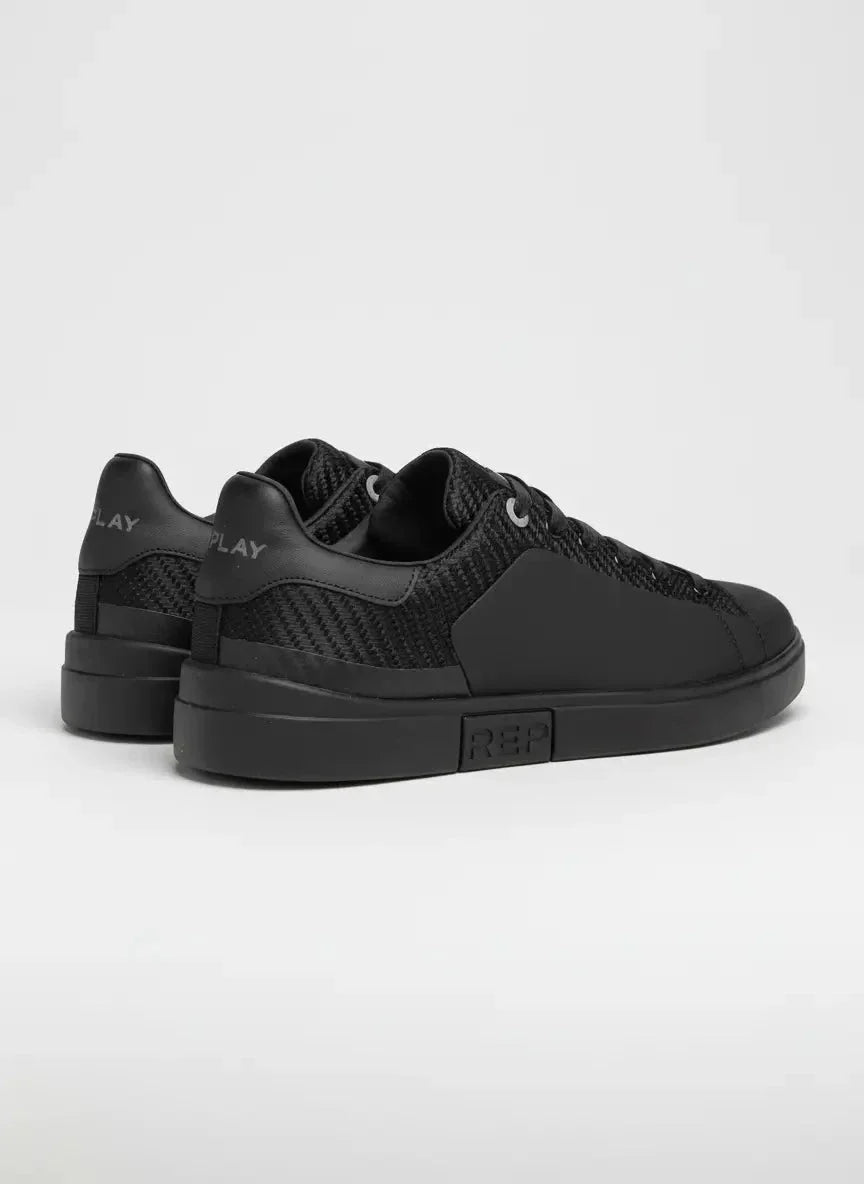 Replay Polys M Williamson Black Sneaker