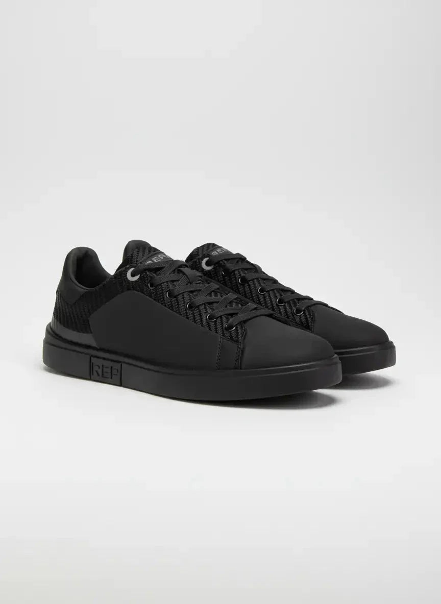 Replay Polys M Williamson Black Sneaker