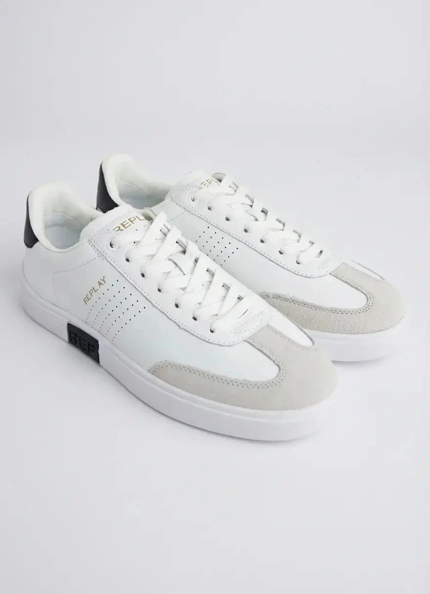 Replay Polys M Scent White Black Sneakers