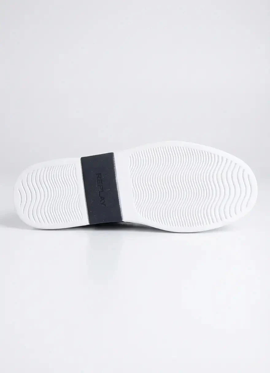 Replay Polys M Scent White Black Sneakers