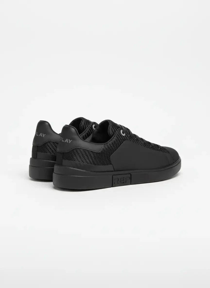 Replay Polys M Williamson Black Sneaker