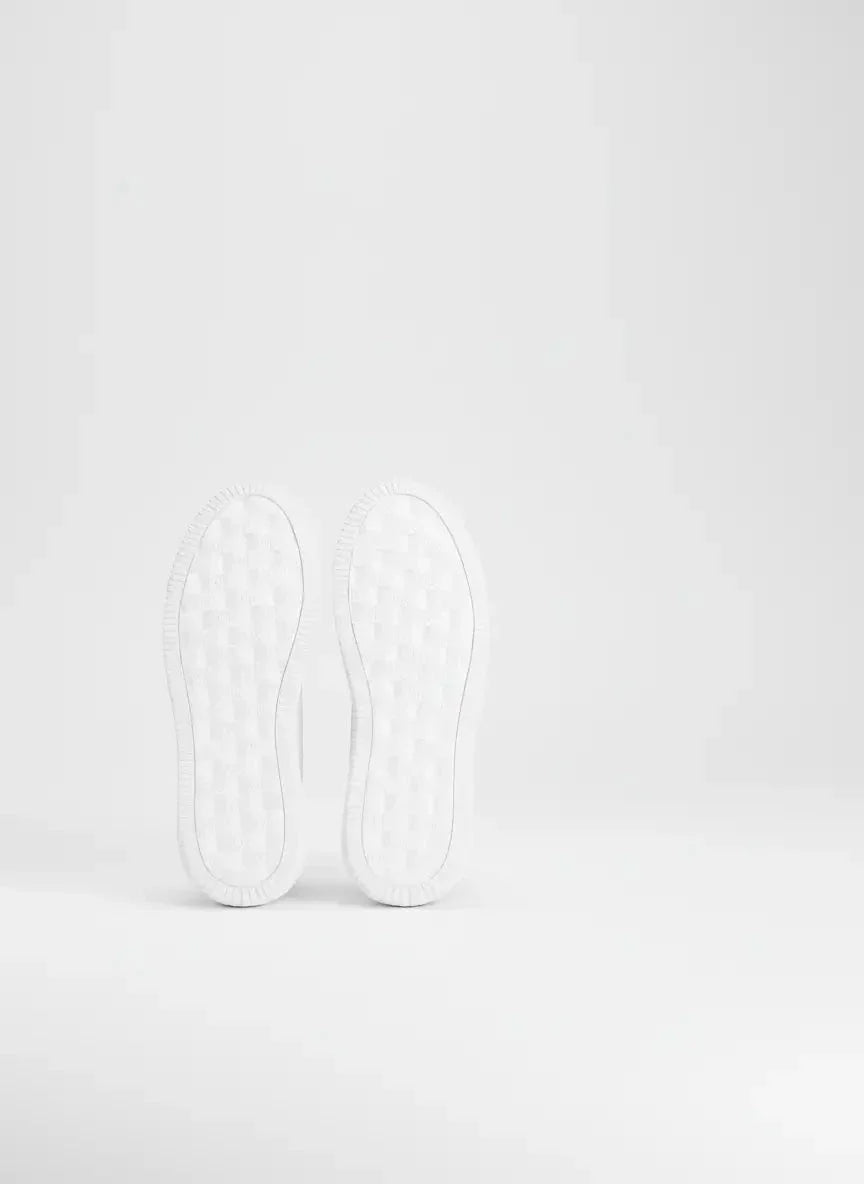 Calvin Klein Chunky Cupsole Leather White Sneaker