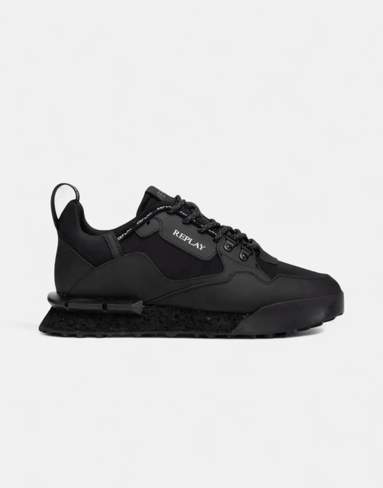 Replay Field Speed Pipe Black Sneaker