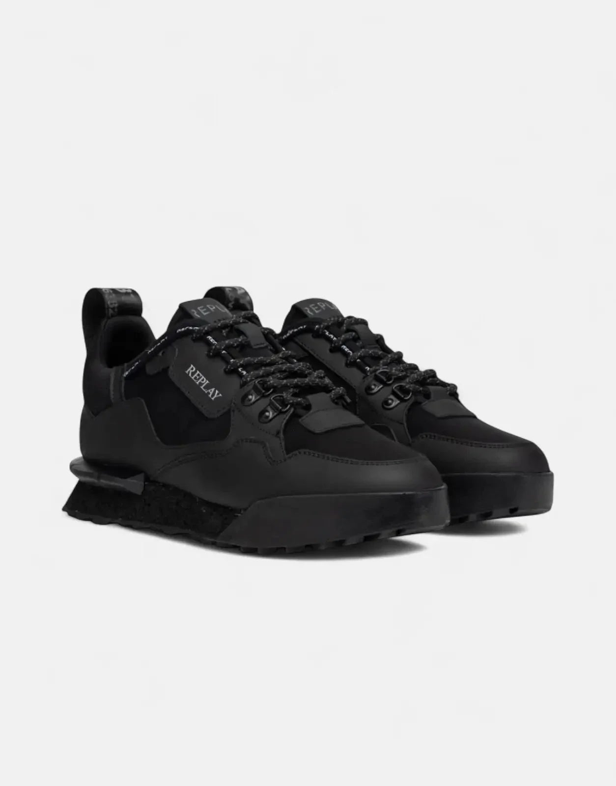 Replay Field Speed Pipe Black Sneaker