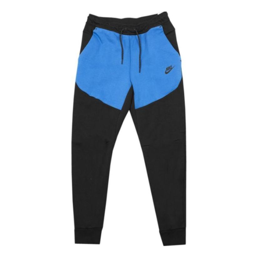 Nike Sportswear Tech Fleece Sweatpants 'Signal Blue Black' CU4495-017