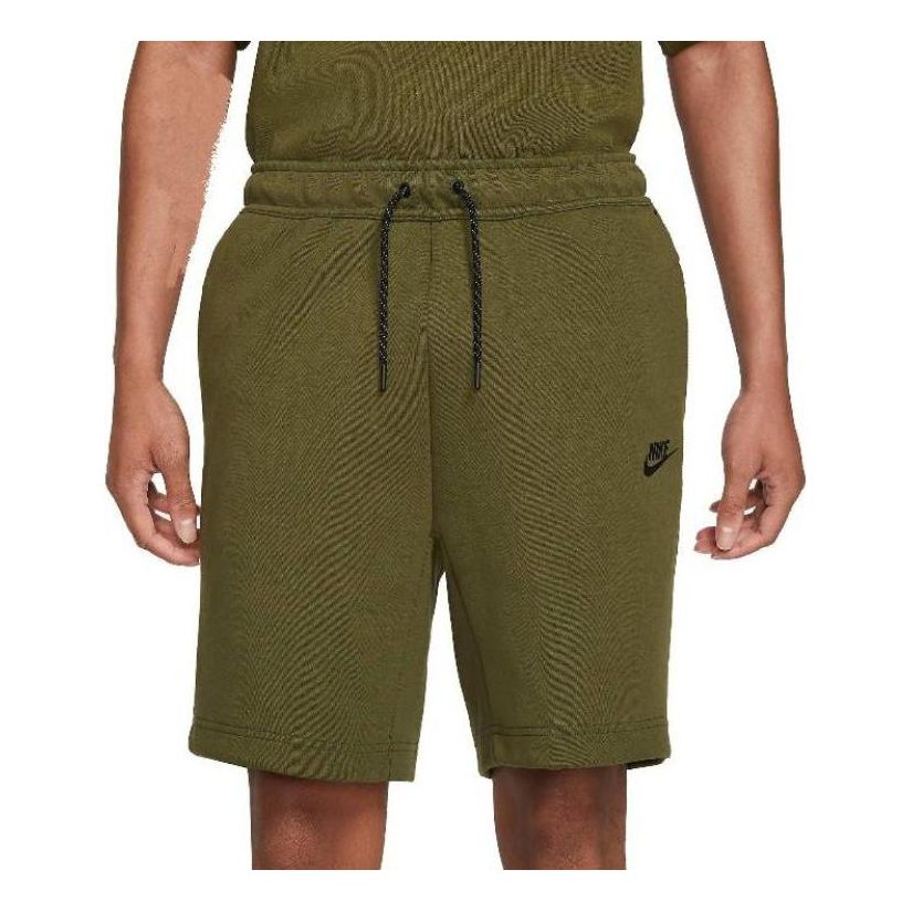 Nike Sportswear Tech Fleece Revival Shorts 'Olive Green' CU4503-326