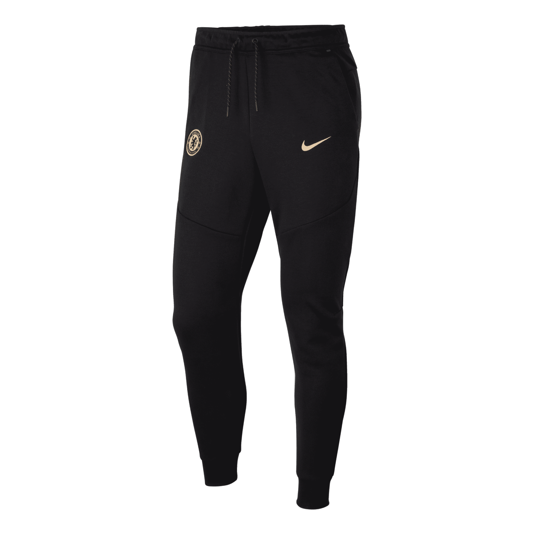 Nike Chelsea FC 22/23 Champions League Tech Fleece Jogger 'Black Sesame' DN3088-010
