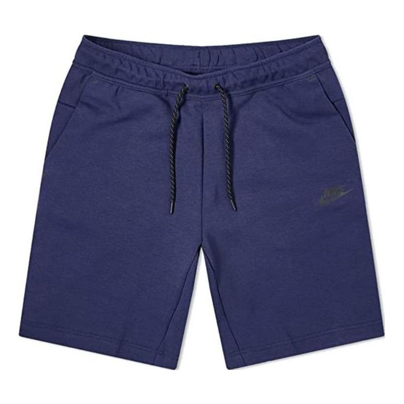 Nike Tech Fleece Shorts 'Midnight Navy' CU4503-410
