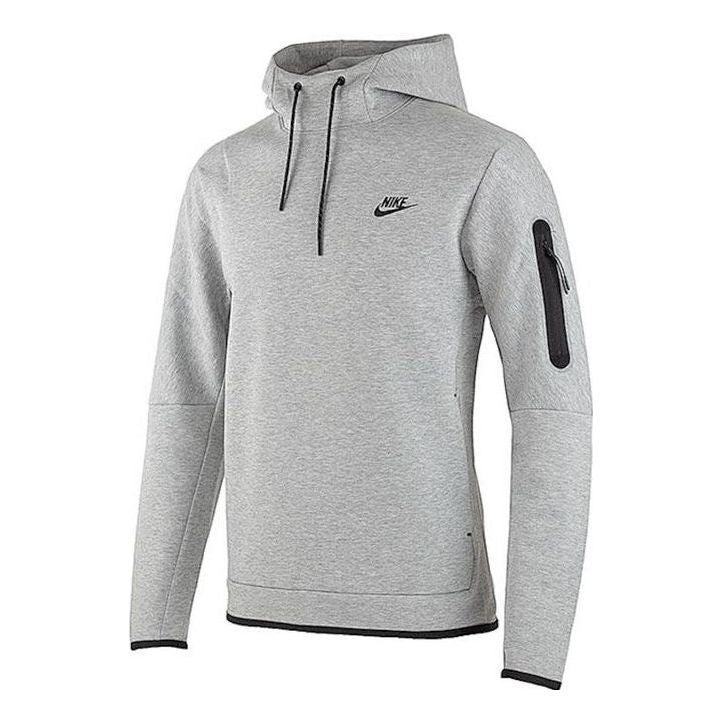 Nike Tech Fleece Pull Over Hoodie 'Dark Grey Heather' DD5174-063