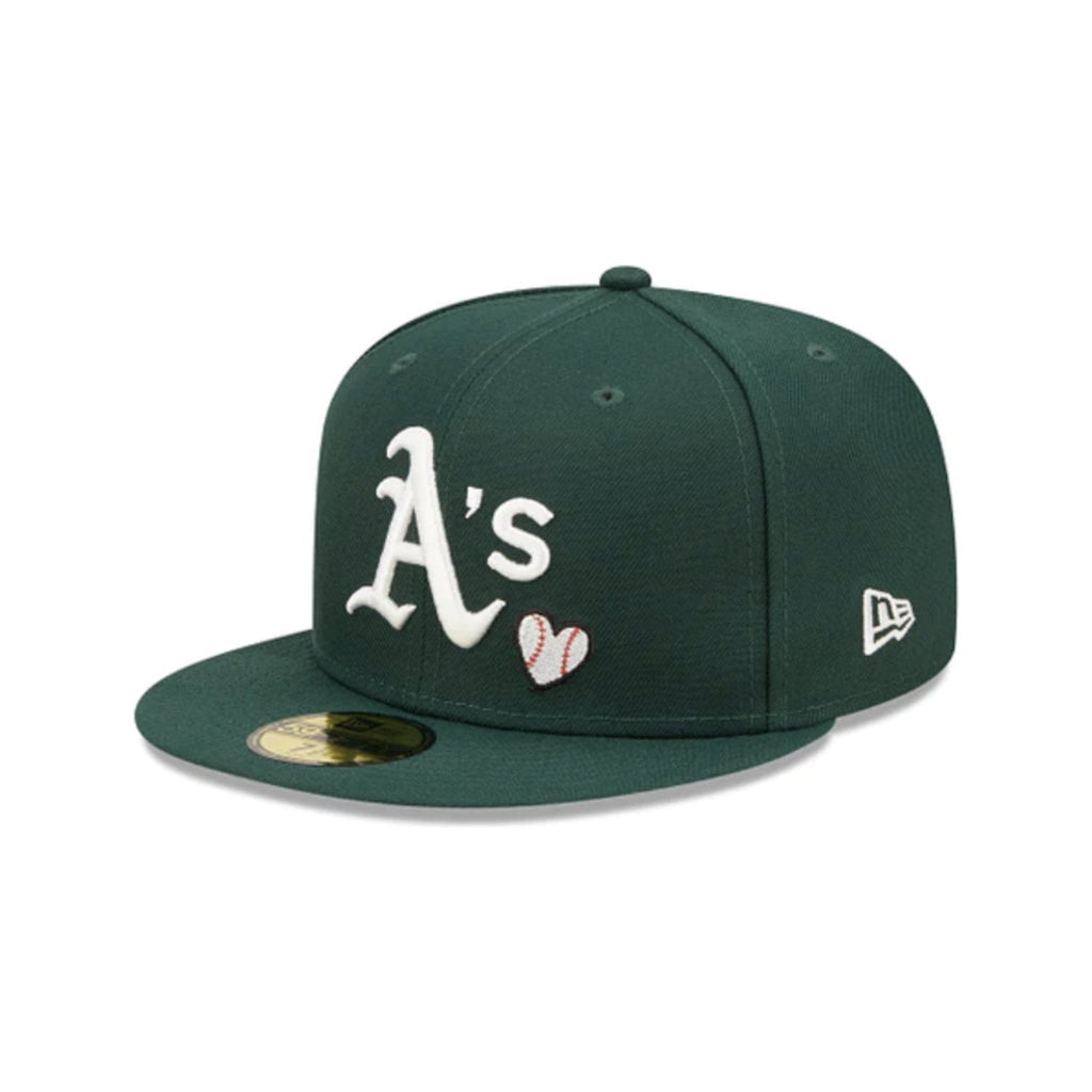 New Era Athletics Team Heart 5950 Green