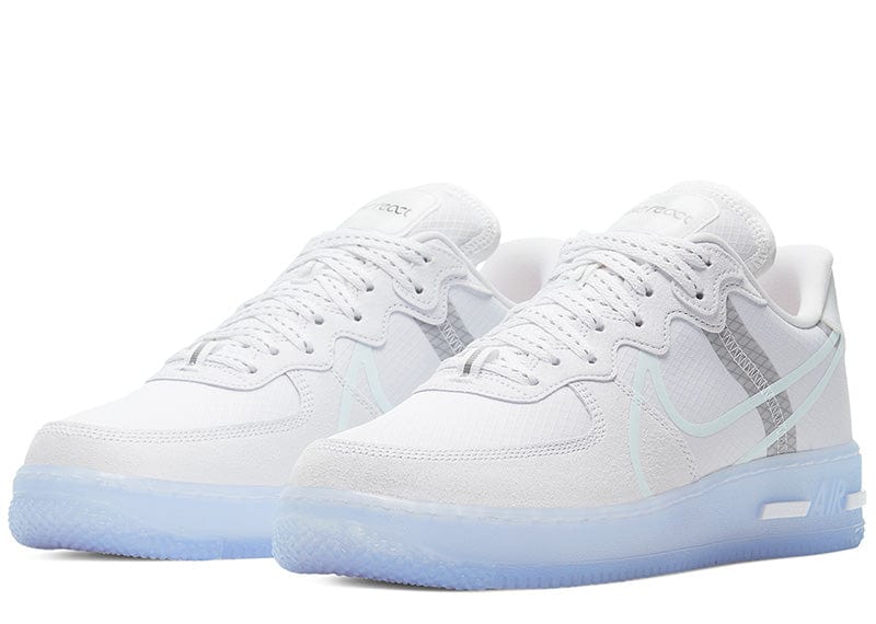 NIKE AIR FORCE 1 REACT WHITE LIGHT BONE