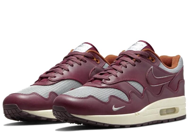 NIKE AIR MAX 1 PATTA WAVES RUSH MAROON