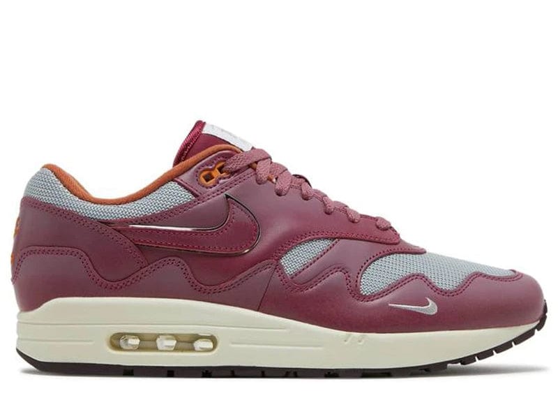 NIKE AIR MAX 1 PATTA WAVES RUSH MAROON