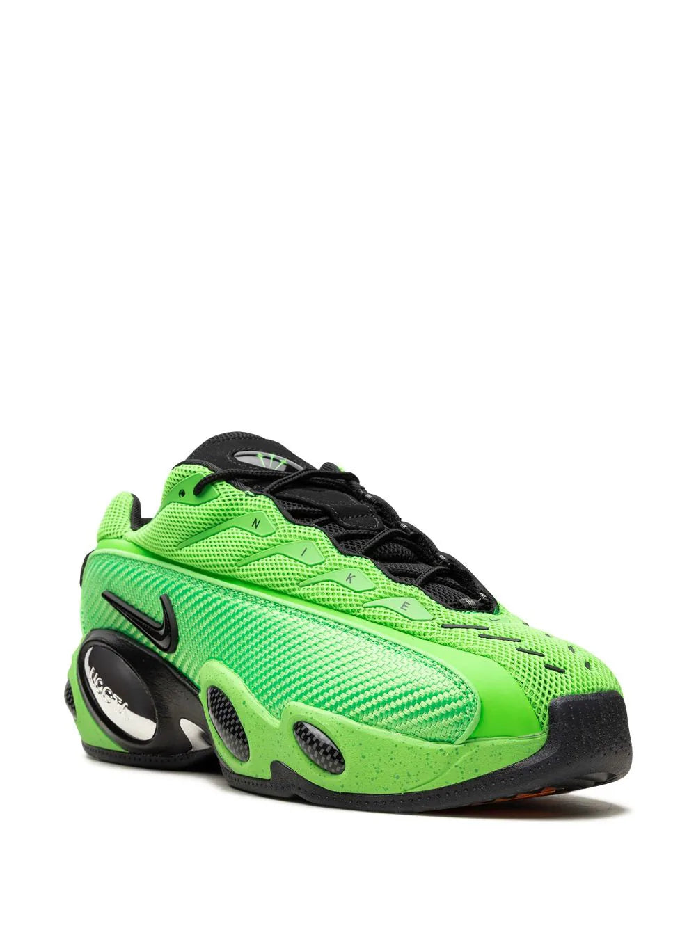 Nike x NOCTA Glide "Slime Green/Metallic Silver/Black" sneakers