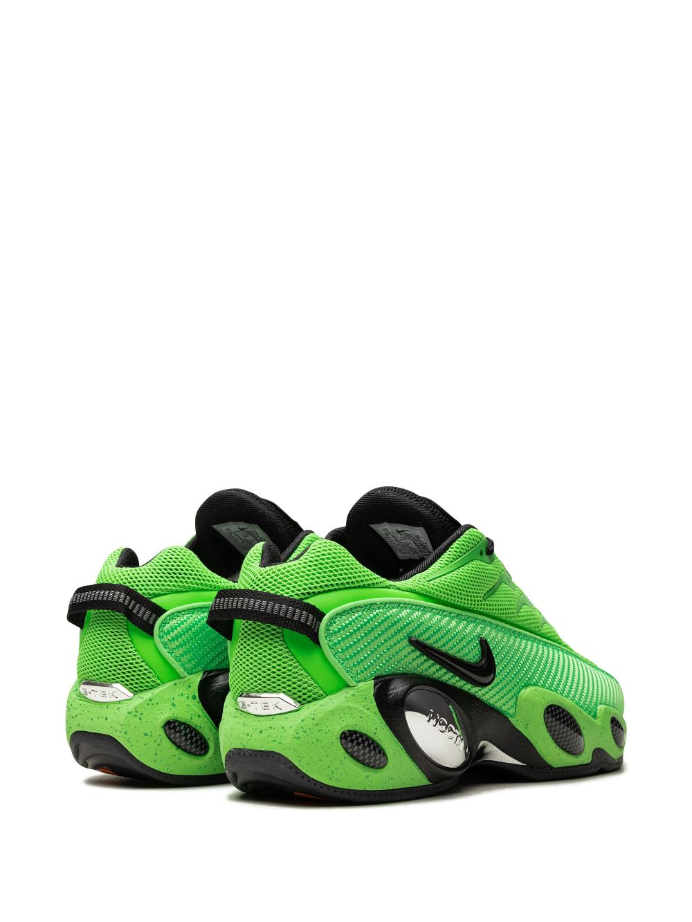 Nike x NOCTA Glide "Slime Green/Metallic Silver/Black" sneakers